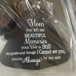 Wind-chime that honors Moms who are no longer with us.